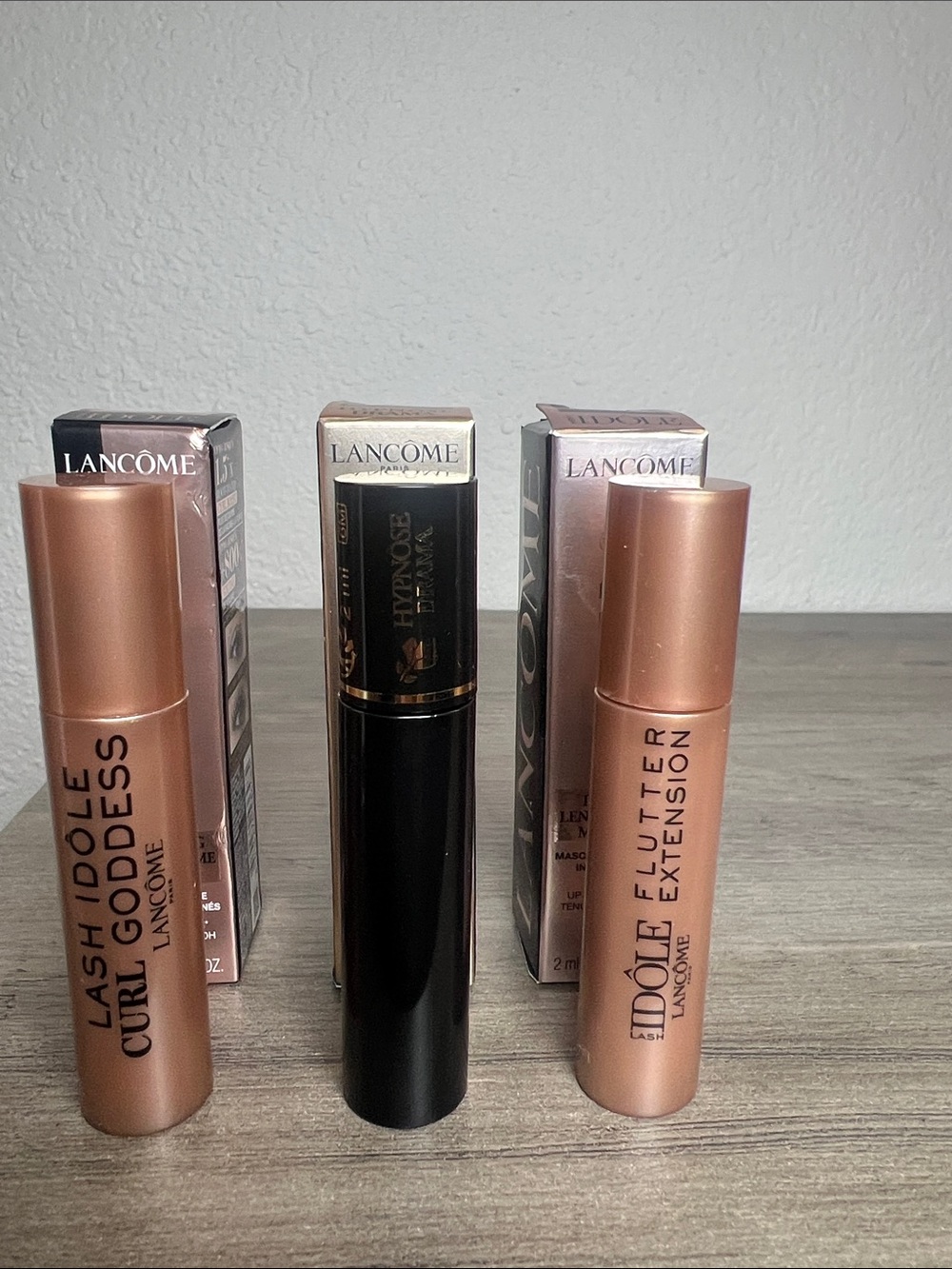 Lancôme Idole Curl Goddess,Flutter Extension & Hypnose Drama Mini Mascara Bundle